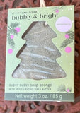 LEMON LAVENDER SUPER SUDSY SOAP SPONGE- WINTERBERRY
