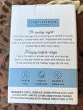 LEMON LAVENDER SUPER SUDSY SOAP SPONGE- CANDY APPLE