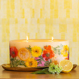 STATEMENT BOTANICAL CANDLE- SUGARED CITRUS