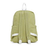 RODEO CHECK CACTUS GREEN BACKPACK TRVL DESIGN