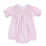 SMOCKED PINK LILLIAN BISHOP BUBBLE