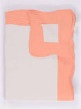 Heirloom Quilt - Baby Quilt Blanket Monogram: Blue