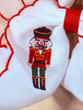 EMBROIDERED NUTCRACKER HAIRBOW