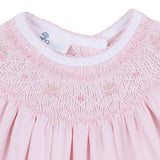 SMOCKED PINK LILLIAN BISHOP BUBBLE