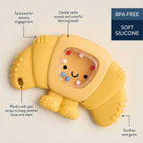 CROISSANT TEETHER & RATTLE