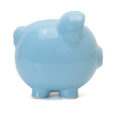 CERAMIC PIGGY BANK BLUE