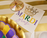 MARDI GRAS COCKTAIL NAPKINS