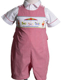 SMOCKED CAROUSEL JOHN JOHN