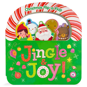 JINGLE & JOY CHRISTMAS FLIP A FLAP BOARD BOOK