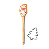 HOLIDAY SPATULA & COOKIE CUTTER SET- CALORIES DON'T COUNT