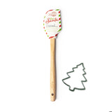 HOLIDAY SPATULA & COOKIE CUTTER SET- DEAR SANTA