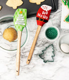 HOLIDAY SPATULA & COOKIE CUTTER SET- ALL I WANT FOR XMAS