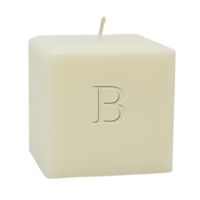 MONOGRAM CANDLE UNSCENTED 4IN SOY