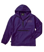 LSU EMBROIDERED YOUTH RAIN PULLOVER
