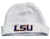 LSU EMBROIDERED KNIT CAP
