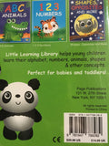 LITTLE LEARNING LIBRARY SET OF 3 BOARD BOOKS