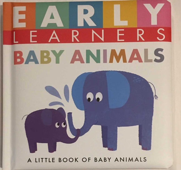 Baby Animals Padded Board Book for Early Learners by Little Hippo Books