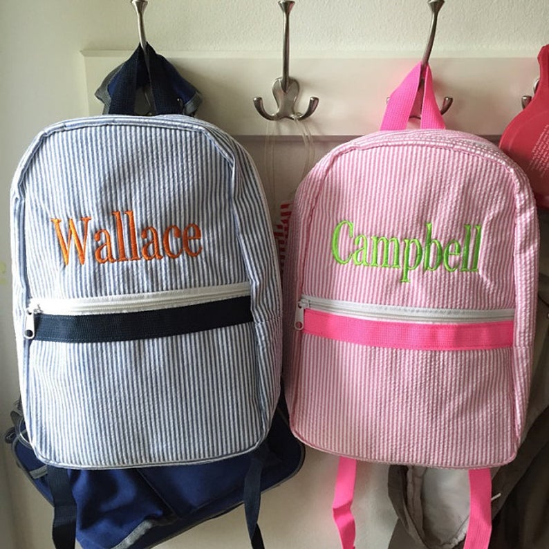 Monogram bookbags outlet