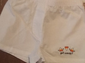 EMBROIDERED CANDY CORN BABY BOXERS DIAPER COVER