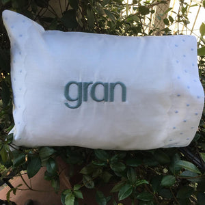 monogram pillow bag