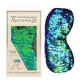 FLIP SEQUIN THERMA MASK GREEN