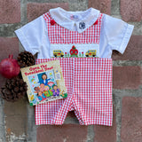 SMOCKED SCHOOL BUS JOHN JOHN