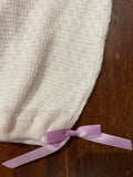 LAYETTE GOWN BOUCLE LAVENDER TRIM by PATY