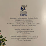 THE NIGHT BEFORE CHRISTMAS BOOK, CHRISTMAS DECORATION INCLUDED