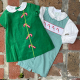 SMOCKED CANDY CANES 2PC LONGALL