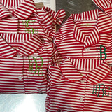 CHRISTMAS PJS STRIPE KNIT GIRLS