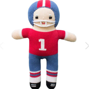 OLE MISS FOOTBALL PLAYER KNIT DOLL
