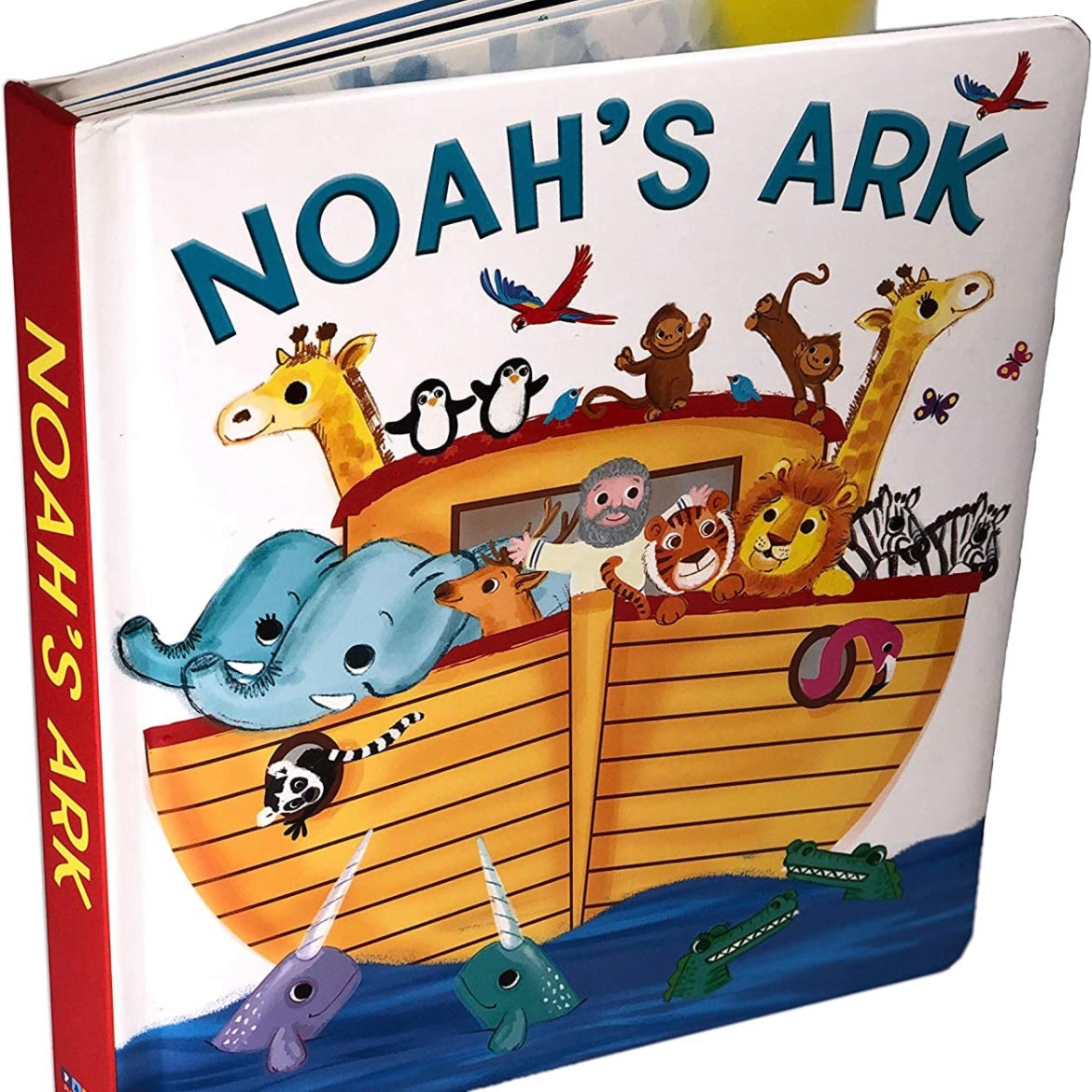英語　ボードブック　　　Noah's Ark Amazon | Noah's Ark (Giant Zig-Zag Board Book) | Tulip