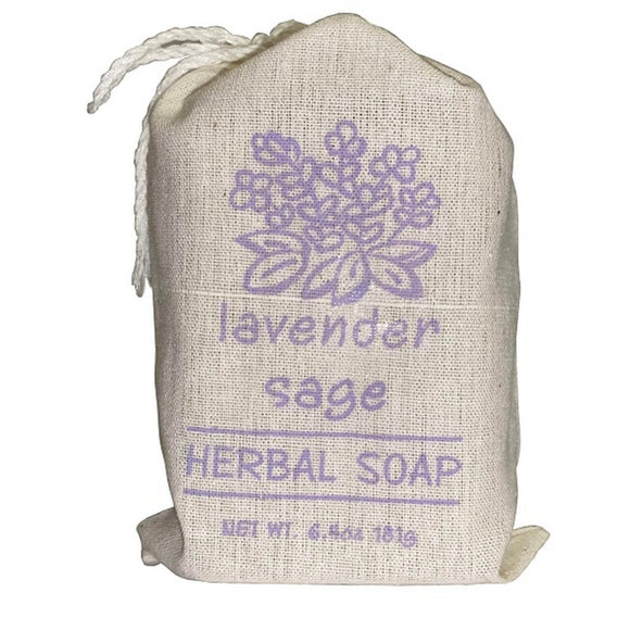 HERBAL SOAP LAVENDER SAGE