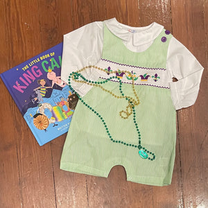 SMOCKED MARDI GRAS JOHN JOHN
