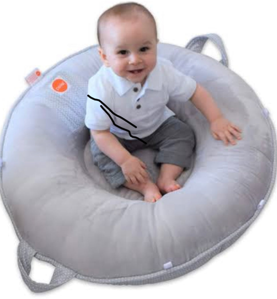 Infant floor fashion pillow