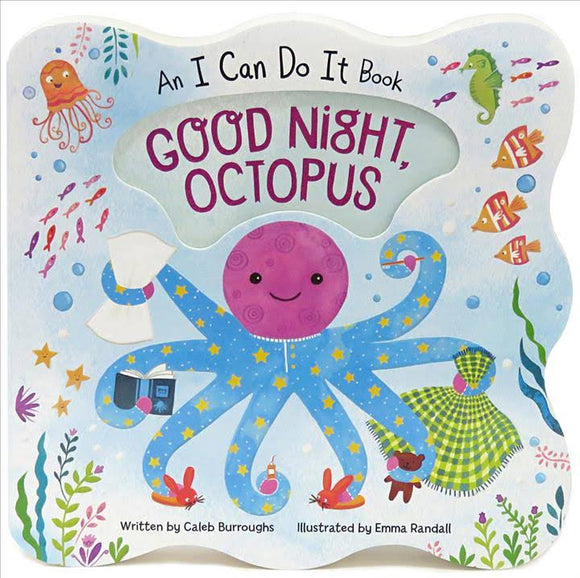 GOOD NIGHT OCTOPUS - SHAPED Board book