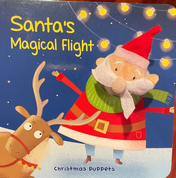SANTA’S MAGICAL FLIGHT CHRISTMAS PUPPET BOARD BOOK