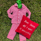 CHRISTMAS PJS STRIPE KNIT UNISEX