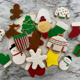 CHRISTMAS COOKIE CUTTERS set of 12