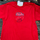 EMBROIDERED OLE MISS REBEL T SHIRT