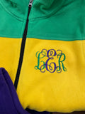 MARDI GRAS MONOGRAM VEST