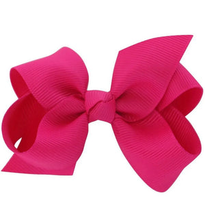 HAIRBOW LARGE HOT PINK