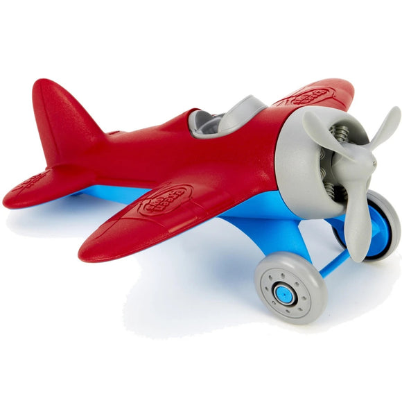GREEN TOYS AIRPLANE RED