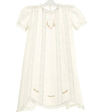 BABY DAYGOWN WITH HAND EMBROIDERY BY LENORA