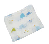 WHALES SWADDLE BLANKET