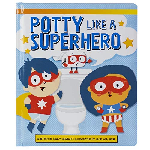 Potty Like A Super Hero Padded Board Book by Phoenix International Publications
