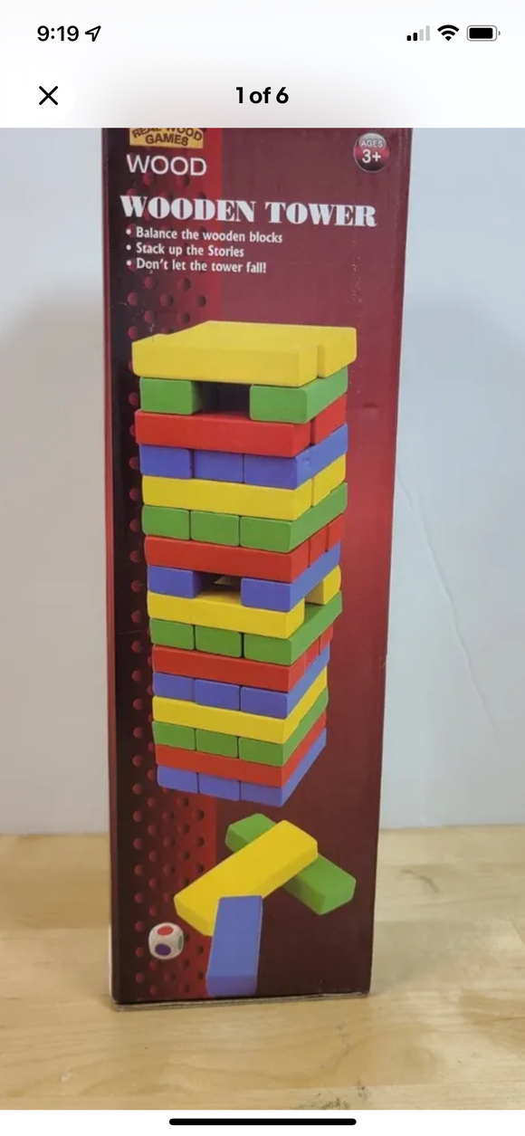 WOODEN TOWER GAME