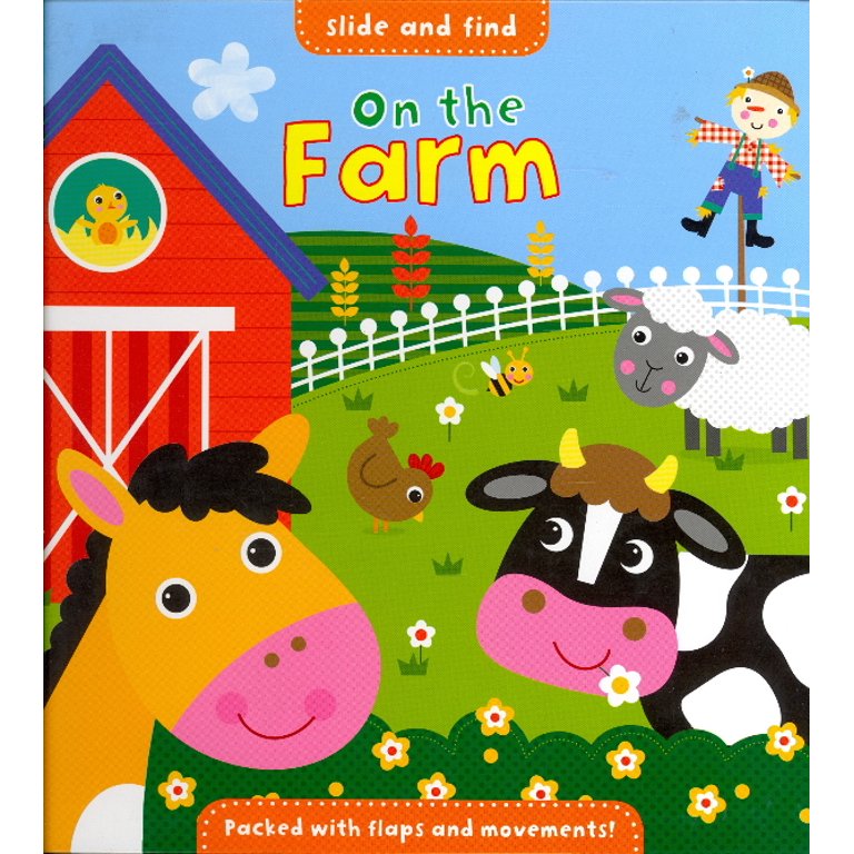 ON THE FARM (SLIDE AND FIND) BOARD BOOK – Orient Expressed