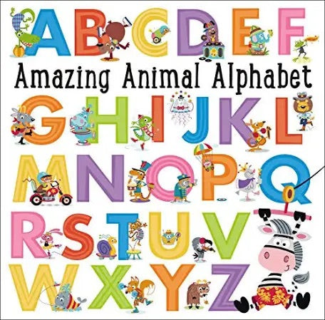 AMAZING ANIMAL ALPHABET Board Book