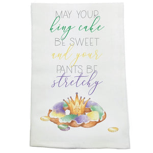 KING CAKE CAN BE SWEET TOWEL